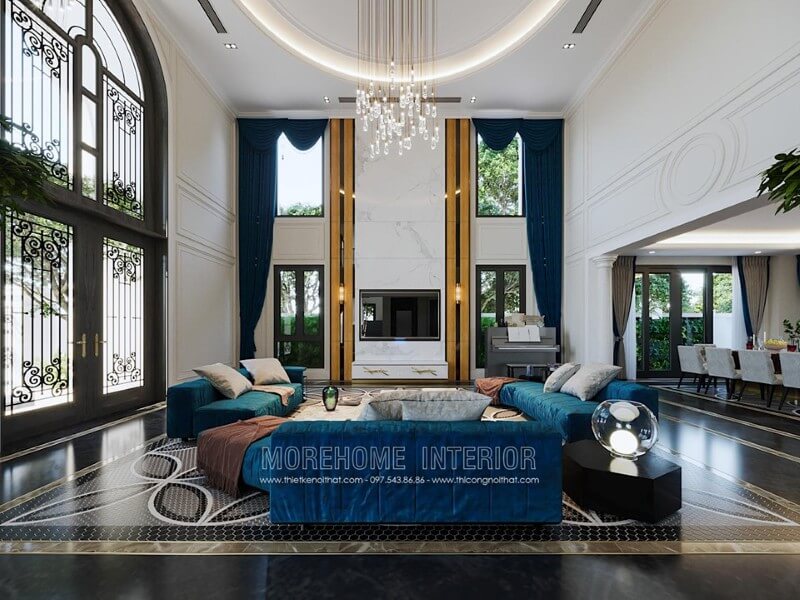 Các ý tưởng trong thiết kế nội thất phòng khách đẹp