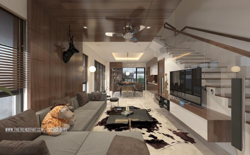 Trang trí nội thất phòng khách đẹp hiện đại chú trọng sử dụng các khối hình đơn giản giúp tiết kiệm tối đa diện tích sử dụng cho trang trí mà không làm ảnh hưởng đến tính thẩm mỹ của căn biệt thự Các cách bày trí phòng khách sang trọng