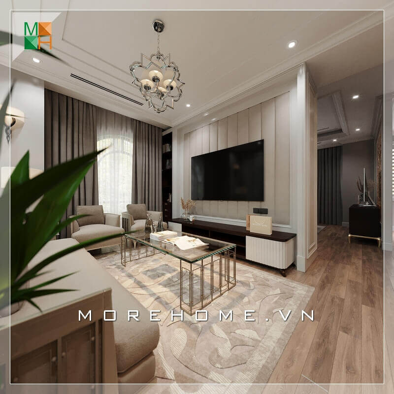 Chiêm ngưỡng mẫu phòng khách chung cư, nhà phố đẹp, tân cổ điển hiện đại đang là xu thế lựa chọn của nhiều gia đình. Mách bạn những mẫu thiết kế phòng khách biệt thự, nhà phố đẹp